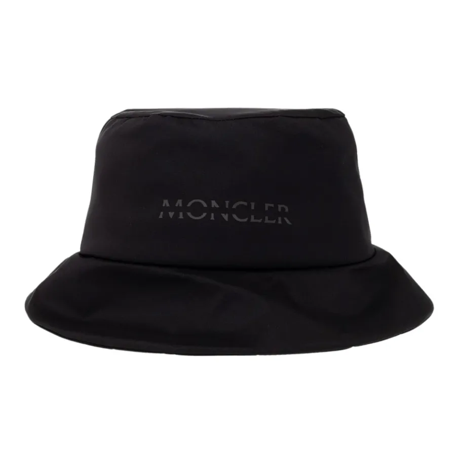 Moncler Bucket Hat met Logo-Heren Hoeden