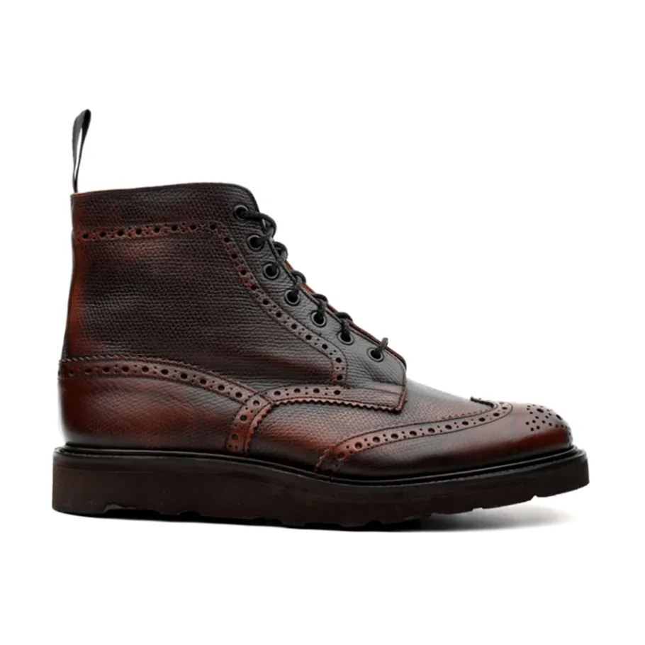 Tricker's Burgundy Stow Laarzen-Heren Laarzen