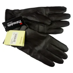 Barbour Burnished Leather Thinsulate Handschoenen-Heren Handschoenen
