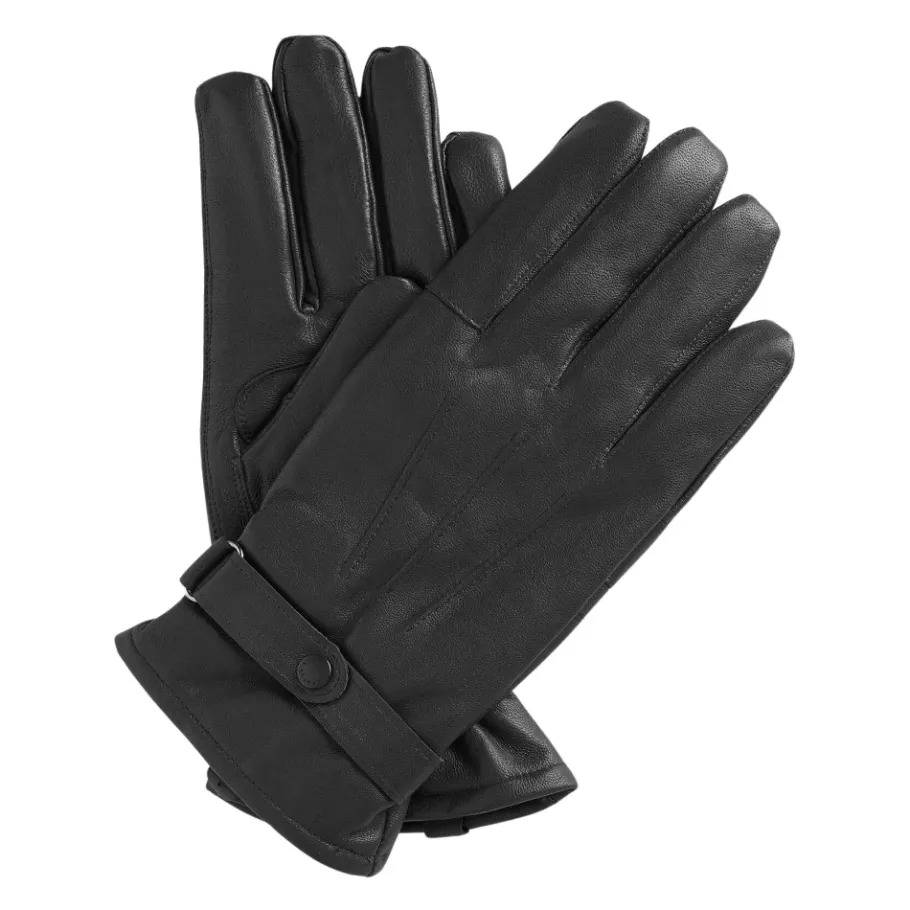 Barbour Burnished Leather Thinsulate Gloves-Heren Handschoenen