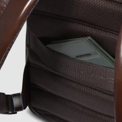 Piquadro CA6311B2 Uitbreidbare Laptop Rugzak-Heren Rugzakken