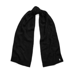 Polo Ralph Lauren Cable Sjaal van Wol-Cashmere-Heren Sjaals