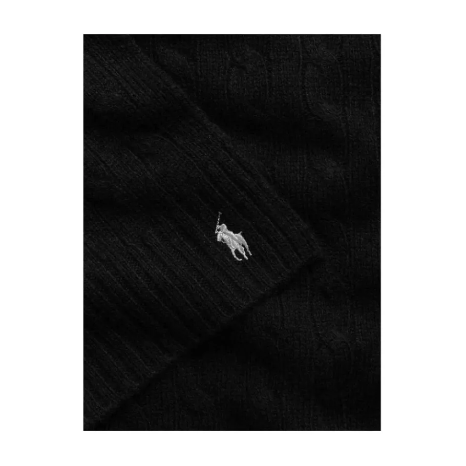 Polo Ralph Lauren Cable Sjaal van Wol-Cashmere-Heren Sjaals