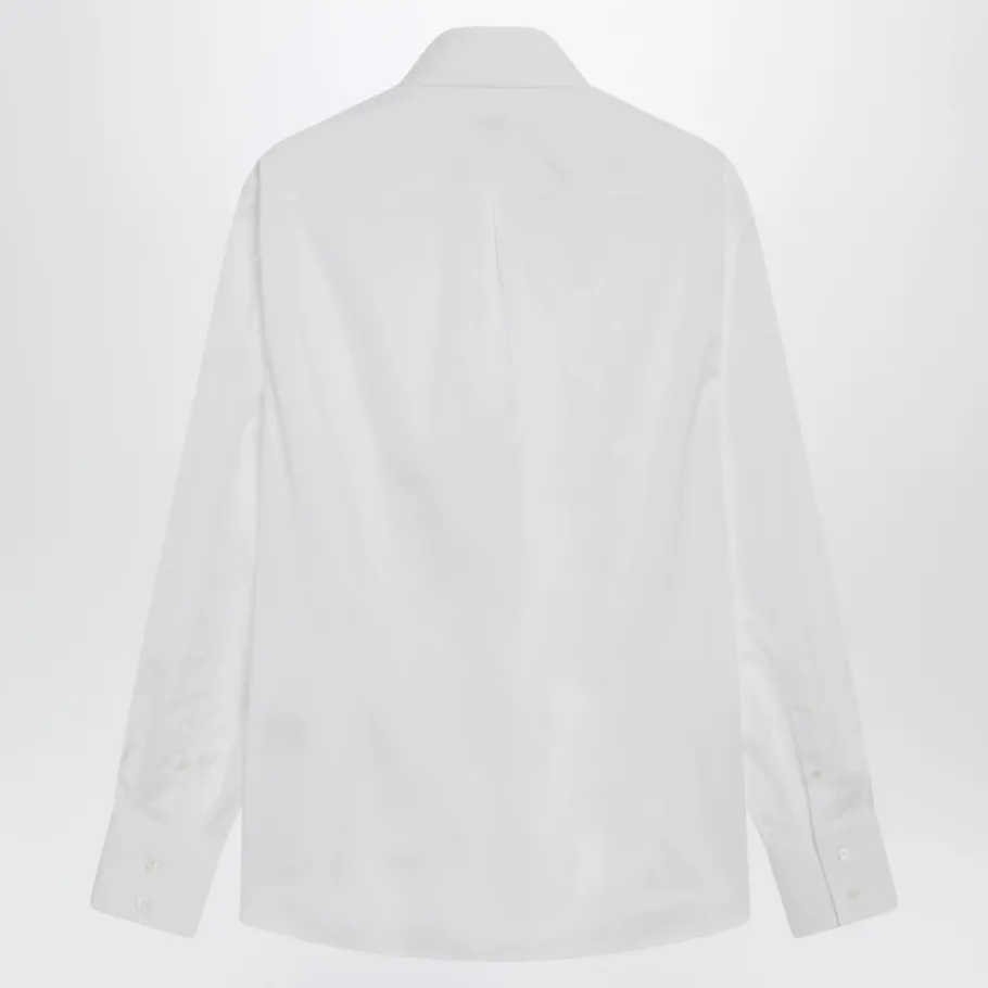 Brunello Cucinelli Camicia Slim Fit-Heren Overhemden