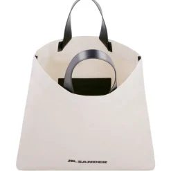 Jil Sander Canvas Tote Bag-Heren Tassen