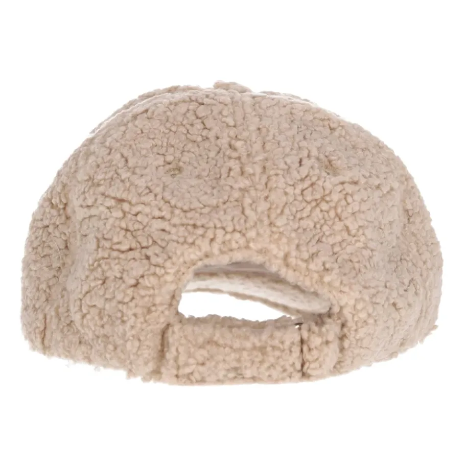 Ballantyne Cappello in teddy con logo-Heren Petten