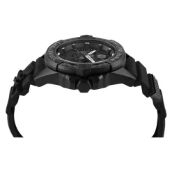 Philipp Plein Carbon Fiber Skull Watch-Heren Horloges