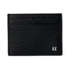 Armani Exchange Cardholder AX Logo-Heren Portefeuilles