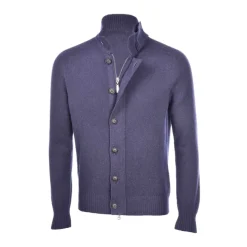 Paolo Fiorillo Capri Cardigan met Rits-Heren Truien & Vesten