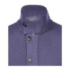 Paolo Fiorillo Capri Cardigan met Rits-Heren Truien & Vesten