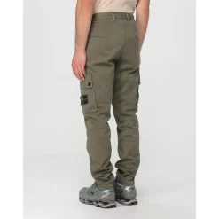 Stone Island Cargo broek met meerdere zakken-Heren Broeken
