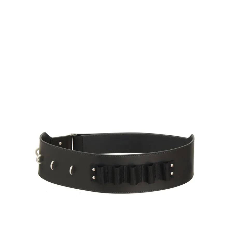Rick Owens Cargo Leren Riem-Heren Riemen