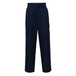 Drole de Monsieur Cargo wollen broek-Heren Broeken