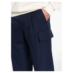 Drole de Monsieur Cargo wollen broek-Heren Broeken