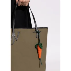 JW Anderson Carrot Motif Bag Charm-Heren Tassen