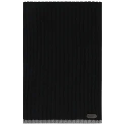 Moorer Cashmere Ribbed Knit Scarf-Heren Sjaals