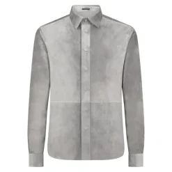 Tom Ford Cashmere Suede Shirt-Heren Overhemden