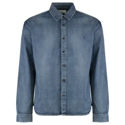 Saint Laurent Cassandre Denim Shirt-Heren Overhemden
