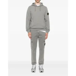 Stone Island Casual Katoenen Broek-Heren Broeken