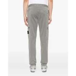 Stone Island Casual Katoenen Broek-Heren Broeken
