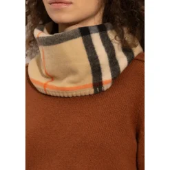 Burberry Check Cashmere Snood-Heren Sjaals