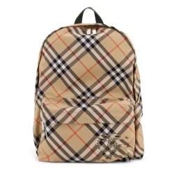Burberry Check Rugzak-Heren Rugzakken