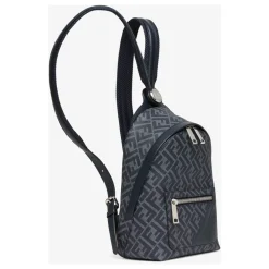 Fendi Chiodo Ff Diagonal Small Rugzak-Heren Rugzakken|Tassen