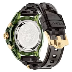 Versace Chrono Active Siliconen Horloge-Heren Horloges