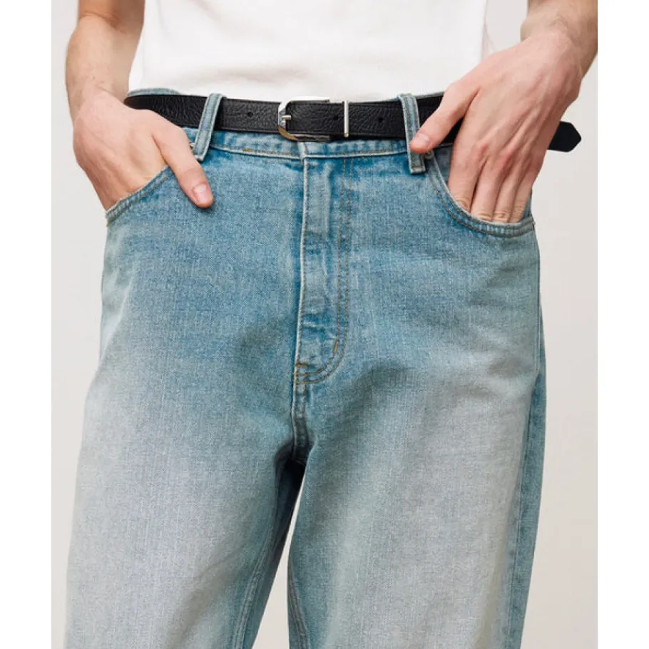 TONYWACK Cintura Embossed Leather-Heren Riemen