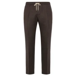 Boggi Milano City Broek in Flanel-Heren Broeken