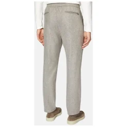 Boggi Milano City Broeken in Flanel-Heren Broeken