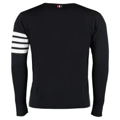 Thom Browne Classic Merino Crew Knit-Heren Truien & Vesten