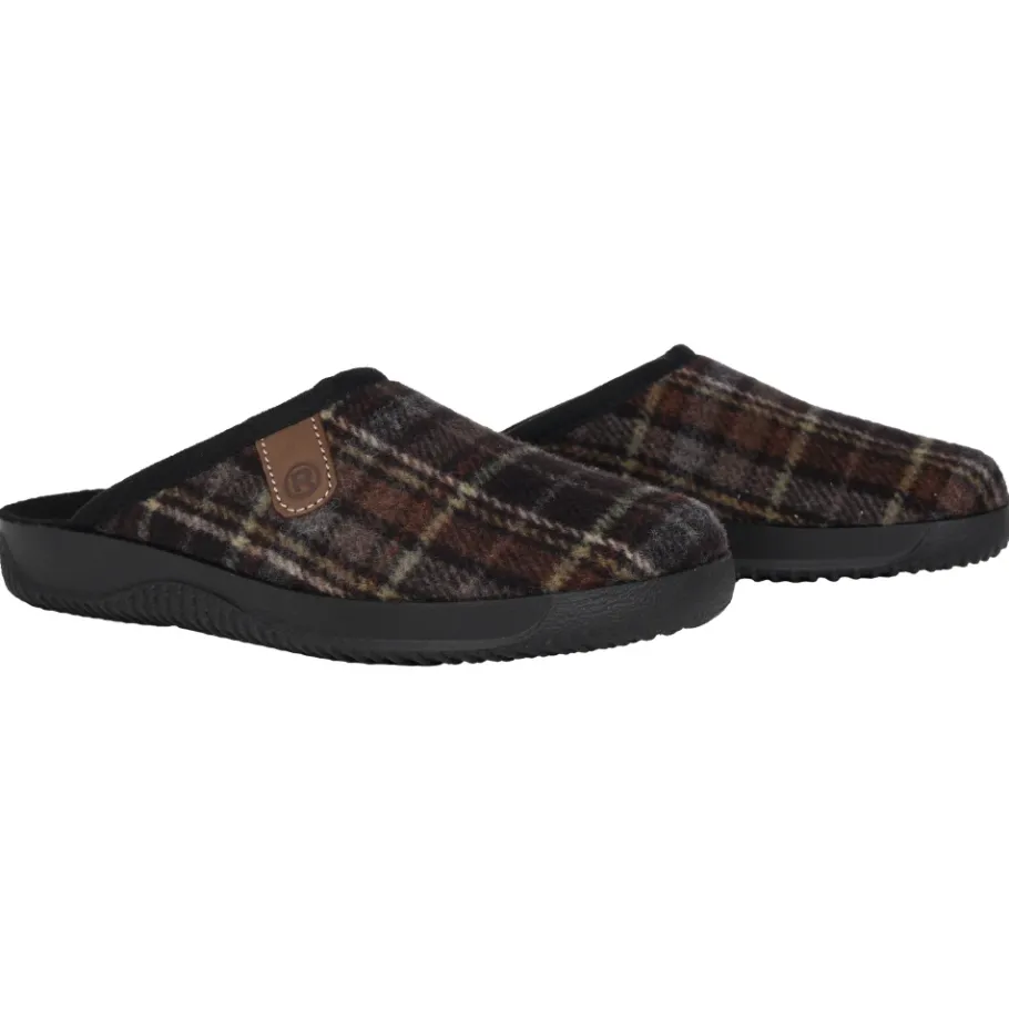 Rohde Comfortabele Heren Pantoffels - Multicolor-Heren Pantoffels