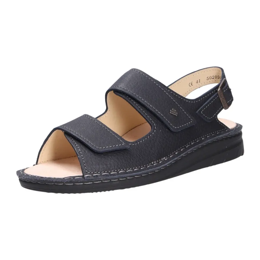 Finn Comfort Comfortabele leren sandalen met zachte binnenzool-Heren Sandalen