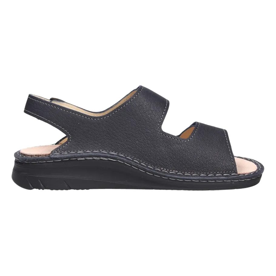 Finn Comfort Comfortabele leren sandalen met zachte binnenzool-Heren Sandalen