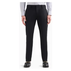 Emporio Armani Comfort-gabardine chino`s-Heren Broeken