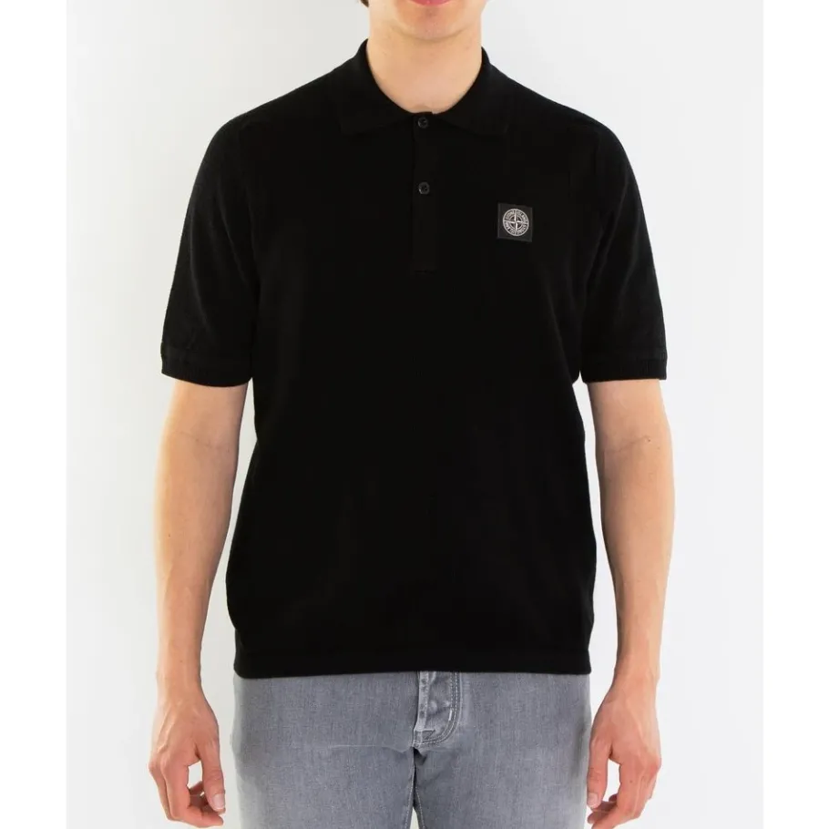Stone Island Compass Patch Polo-Heren Shirts