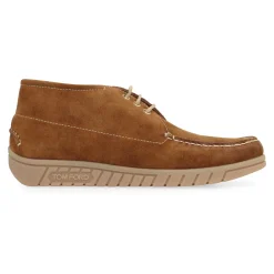 Tom Ford Contrasterende Suède Enkellaarsjes-Heren Laarzen