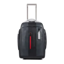 Piquadro Convertible to backpack cabin suitcase-Heren Rugzakken