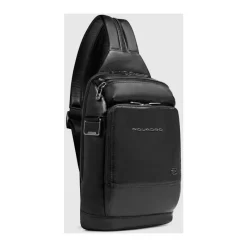 Piquadro Convertible to backpack, personalizable sling bag with iPad® compartment and RFID protection-Heren Rugzakken|Tassen