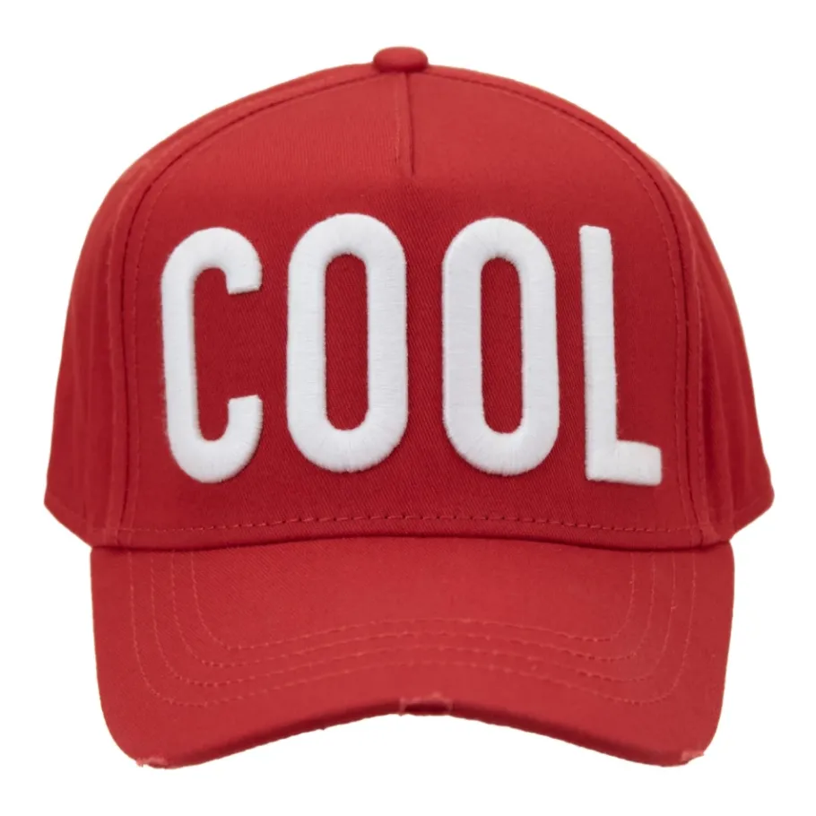 Dsquared2 Cool Lettering Baseball Cap-Heren Petten