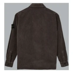 Stone Island Cotton Corduroy 800 Overshirt-Heren Overhemden