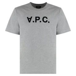A.P.C. Cotton Crew-Neck T-Shirt-Heren Shirts