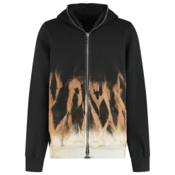 Rick Owens Cotton Full-Zip Sweatshirt-Heren Truien & Vesten