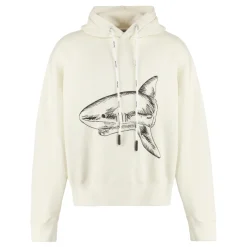 Palm Angels Cotton hoodie-Heren Truien & Vesten