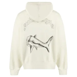 Palm Angels Cotton hoodie-Heren Truien & Vesten
