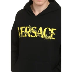 Versace Cotton Hoodie-Heren Truien & Vesten