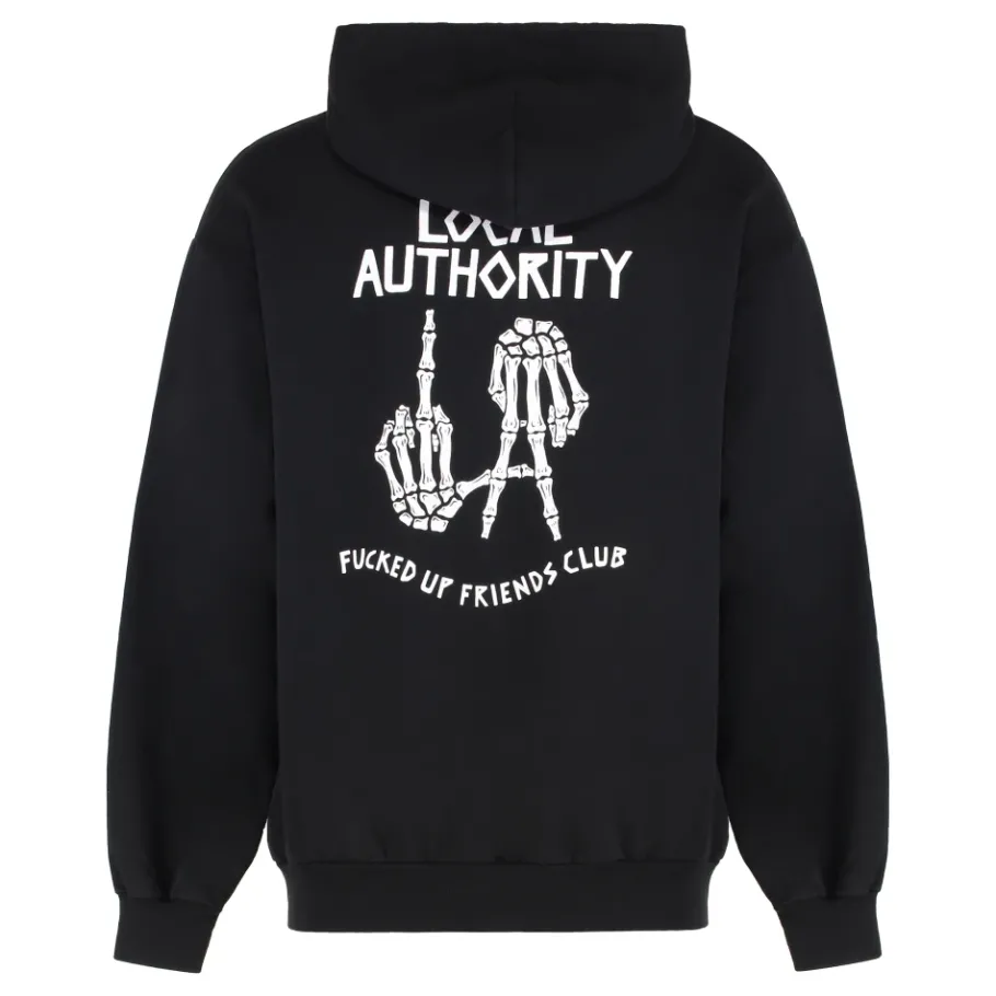 Local Authority Cotton Hoodie-Heren Truien & Vesten