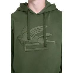 Etro Cotton Hoodie-Heren Truien & Vesten