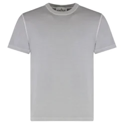 Stone Island Cotton Jersey 'Fissato' Effect T-shirt-Heren Shirts